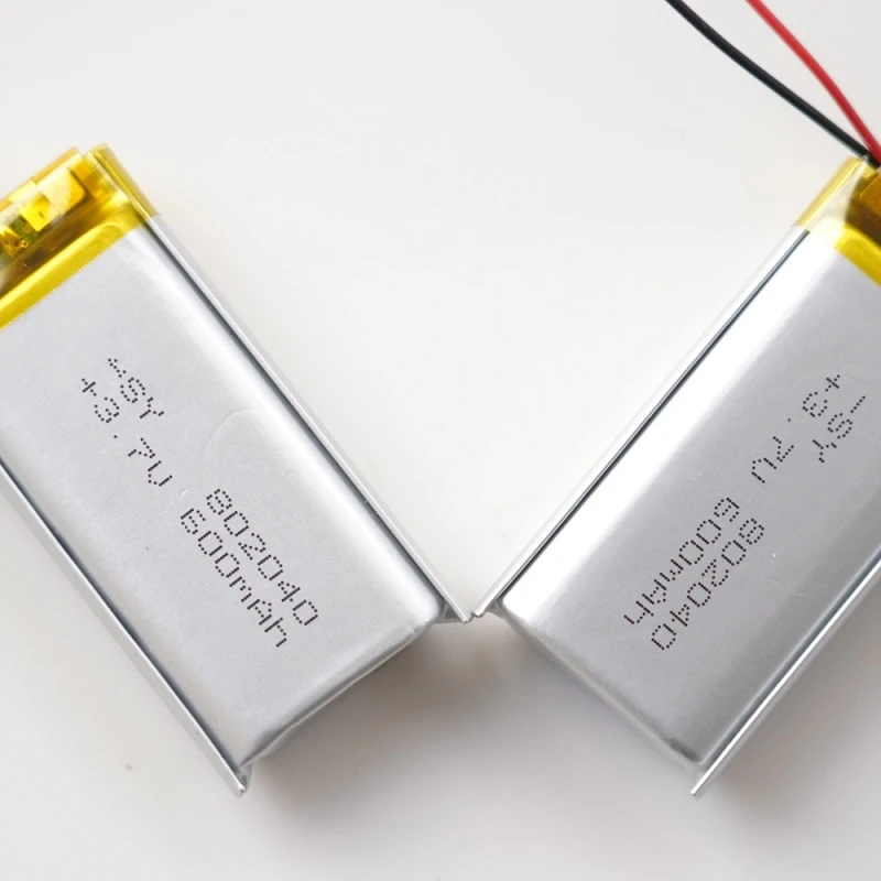 Lithium-iontová polymerová baterie 3,7 V 600 mAh