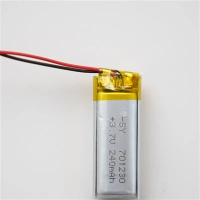 Lithium-iontová polymerová baterie 3,7 V 240 mAh